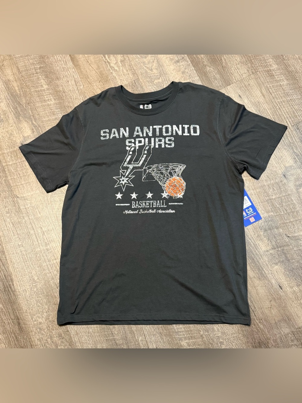 San Antonio Spurs Ultra Game Black Graphic Tee mens size XL